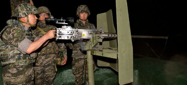 K-6 중기관총. 연합뉴스