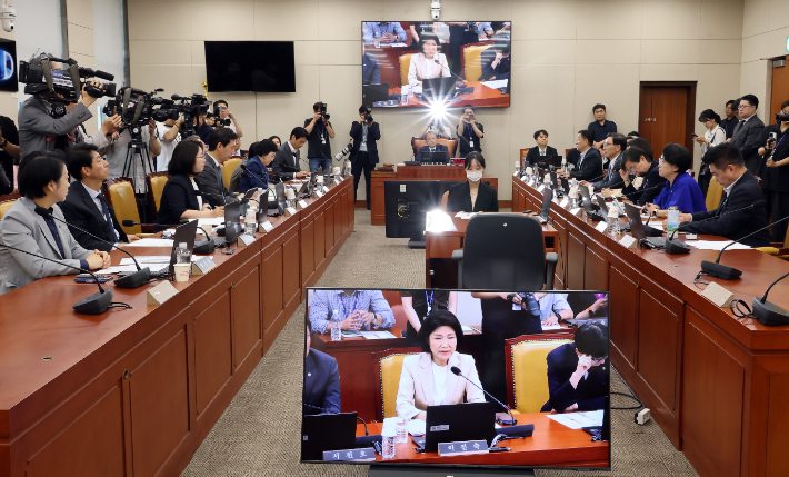 30일 국회에서 열린 과학기술정보방송통신위원회 전체회의. 연합뉴스