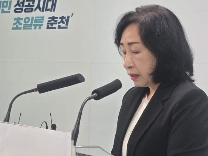 '또 음주 물의' 김지숙 춘천시의원 공개 사과…반복된 일탈에 비판 확산