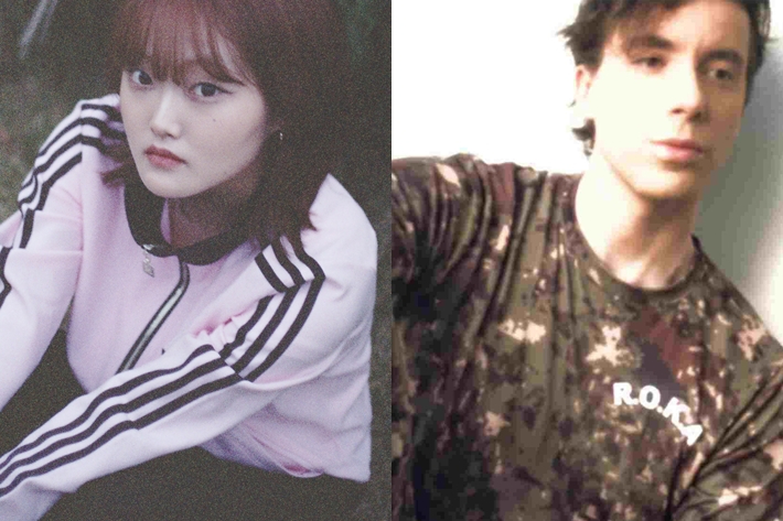 왼쪽부터 싱어송라이터 임지우, 윌 하이드. 엠피엠지 뮤직 제공