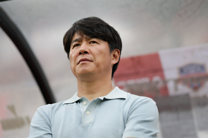 수원FC 박건하 감독. 한국프로축구연맹 제공