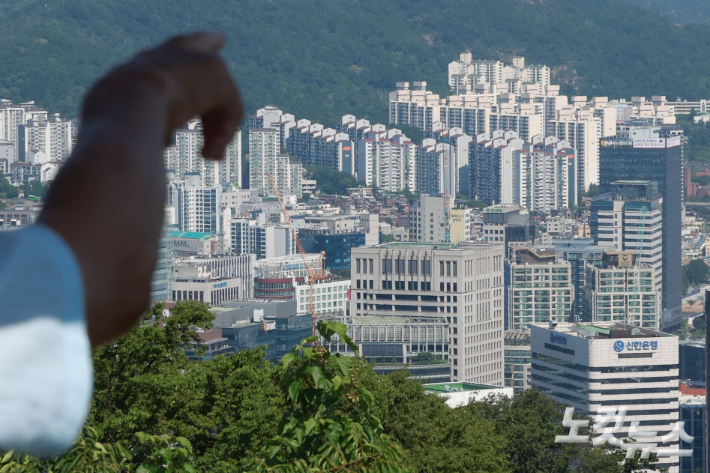 서울 시내 아파트 모습. 류영주 기자
