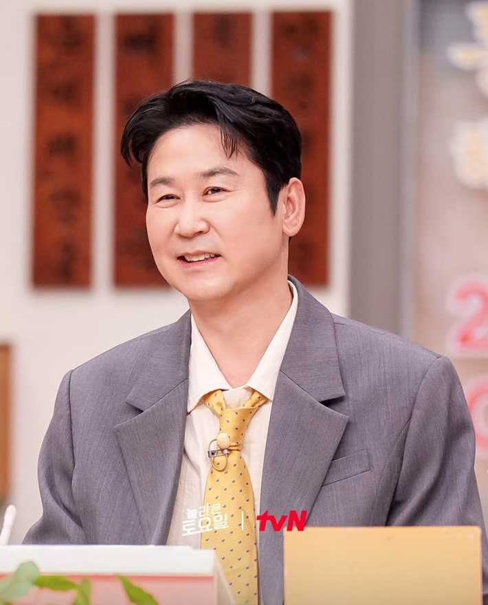 방송인 신동엽. '놀라운 토요일' 공식 인스타그램