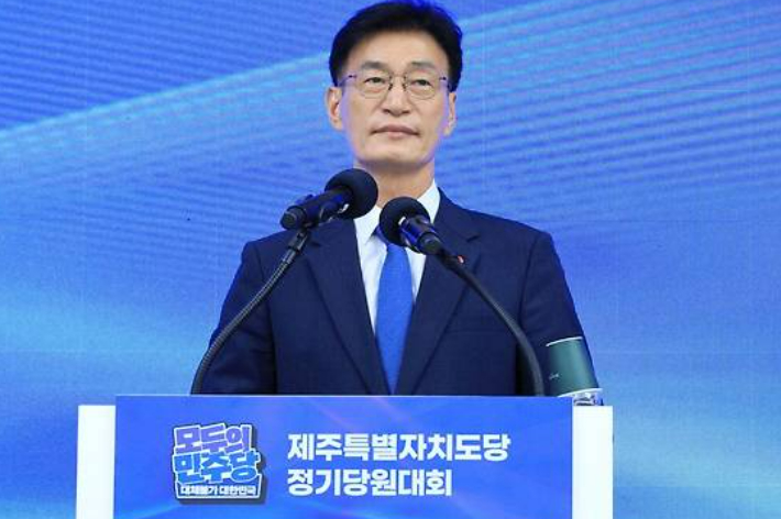 문대림 "제주 아파트 정치권 로비의혹 빨리 수사해달라"