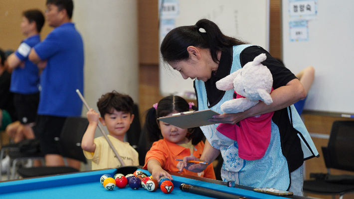 10일 개막한 2026 K-Billiards Q-FESTA 모습. 대한당구연맹 