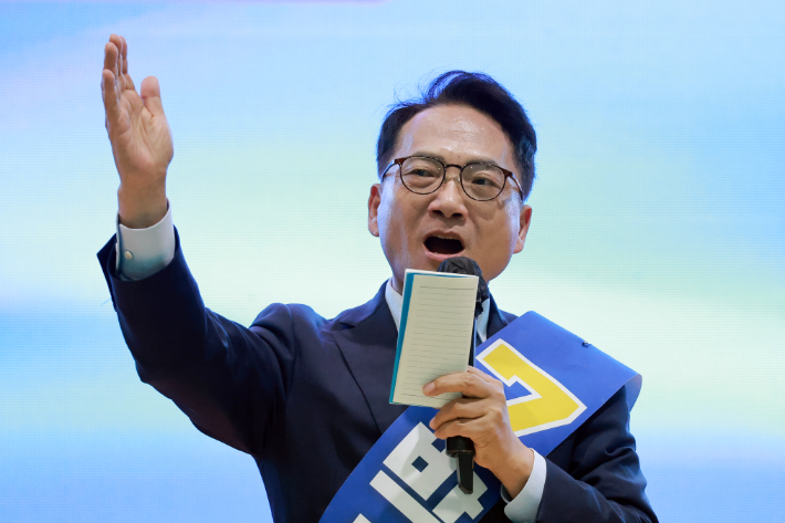 더불어민주당 박선원 최고위원 후보. 연합뉴스
