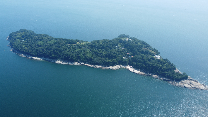거제 지심도. 경남도청 제공 