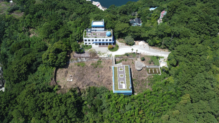 거제 지심도 옛 국방과학연구소. 경남도청 제공 