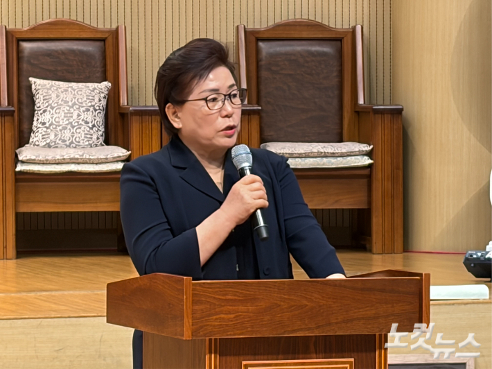 경남기독교총연합회 명예회장 이경은 목사(순복음진주초대교회).  경남CBS