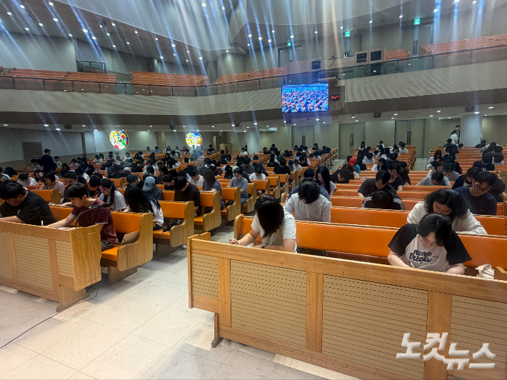 제6회 아바드리더시스템 시험.  경남CBS