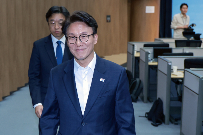 더불어민주당 김민석 당대표 후보. 연합뉴스