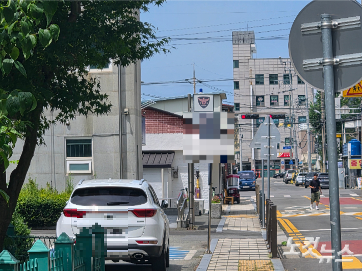 전북 전주의 한 소규모파출소. 기사와 직접적인 연관 없음. 김대한 기자
