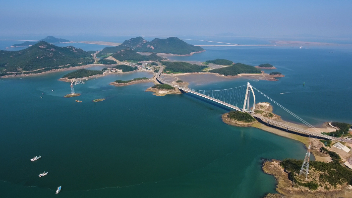 고군산군도 전경. 전북도 제공