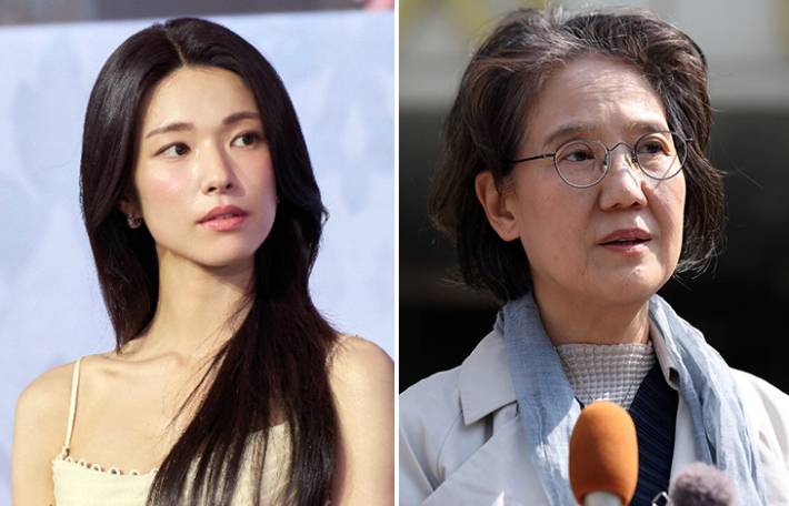 배우 하영, 박유하 세종대 명예교수. 넷플리스·연합뉴스 