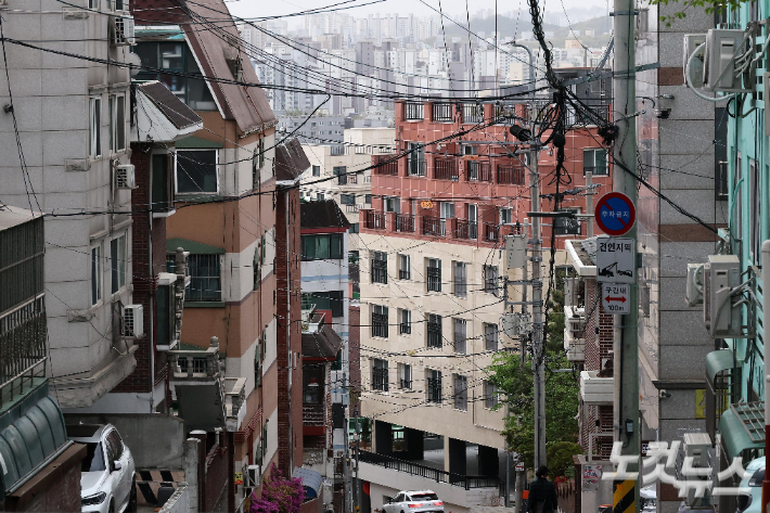 서울 강서구 빌라 밀집 지역의 모습. 박종민 기자