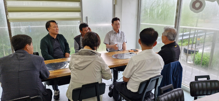 강릉시, 안반데기 고랭지배추 생육현장 점검. 강릉시 제공