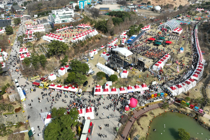 논산딸기축제. 논산시 제공