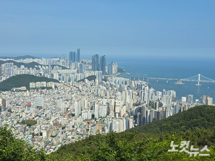 부산 도심. 송호재 기자