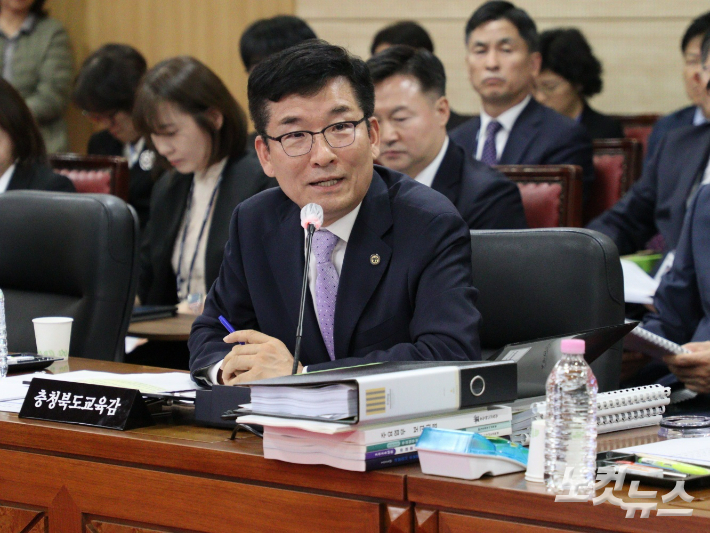 윤건영 충북교육감. 임성민 기자 