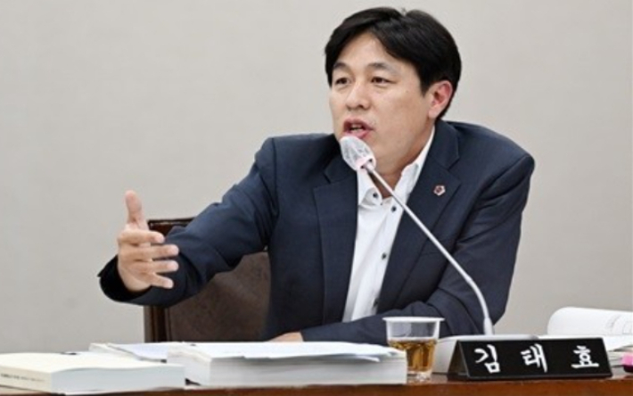 김태효 부산시의회 기획재경위원장. 부산시의회 제공