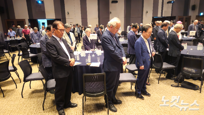 광복100년 국민동행 창립대회에 참석한 목회자들. 송주열 기자