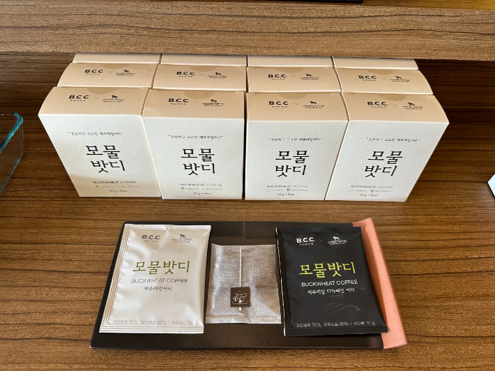 제주 메일 가공상품. 제주도 농업기술원 제공