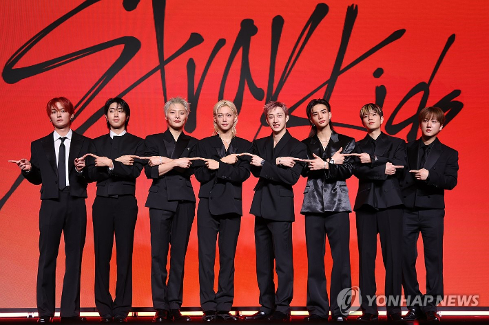 스트레이키즈. 연합뉴스