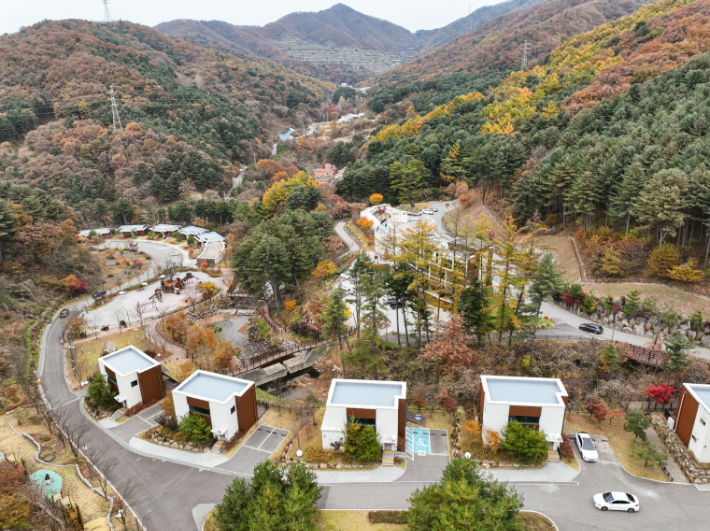 동두천 자연휴양림 전경. 동두천시 제공