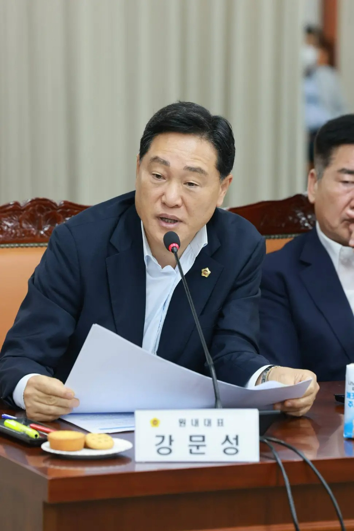 강문성 의원. 통합특별시의회 제공