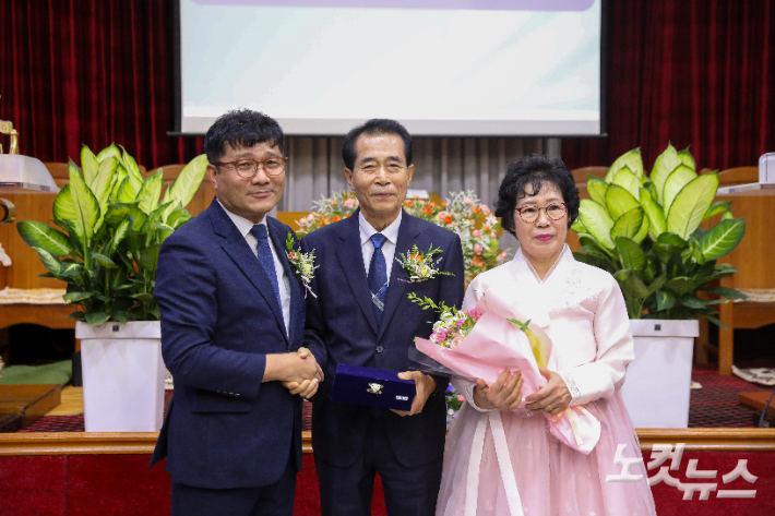 창평교회 창립 70주년…원로장로·명예권사 추대