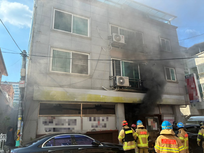 화재 현장. 전북소방본부 제공