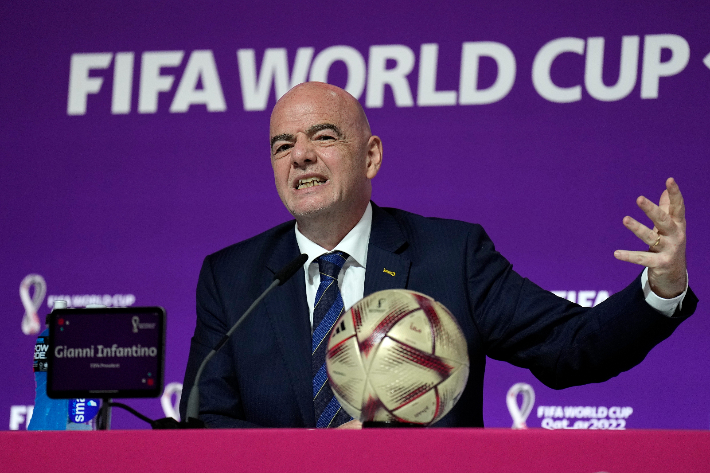 FIFA 잔니 인판티노 회장. 연합뉴스