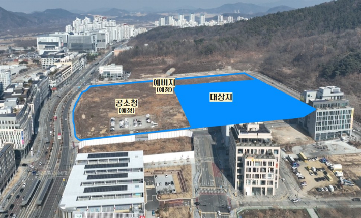 세종지방법원 위치도. 행정중심복합도시건설청 제공