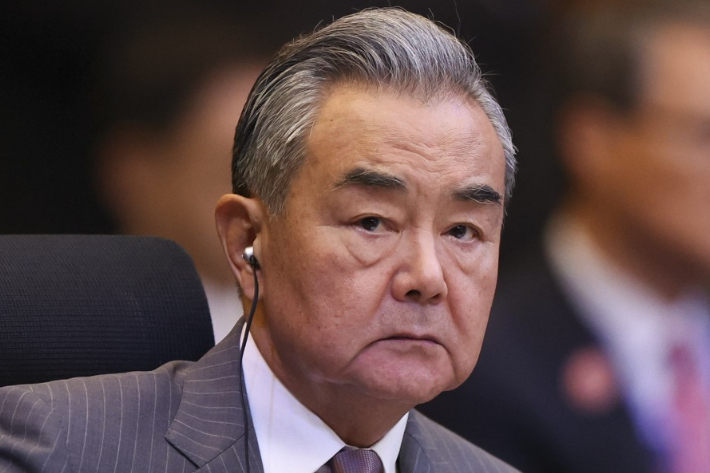 왕이 외교부장. 연합뉴스
