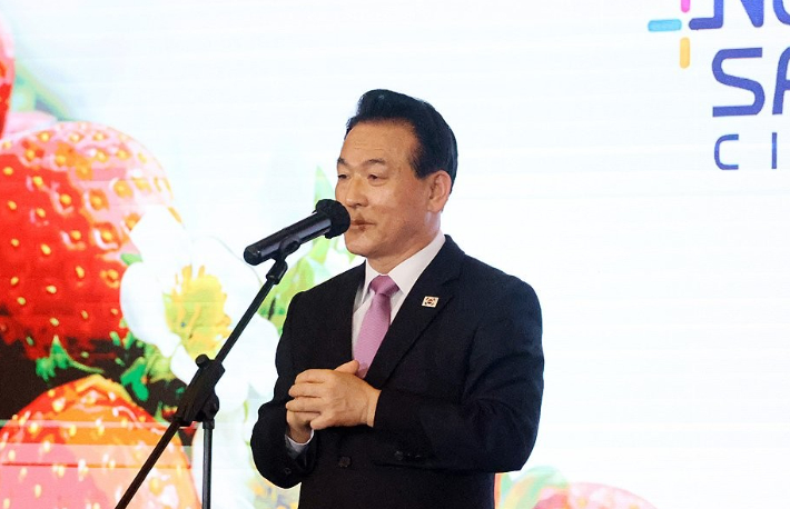 백성현 충남 논산시장. 연합뉴스