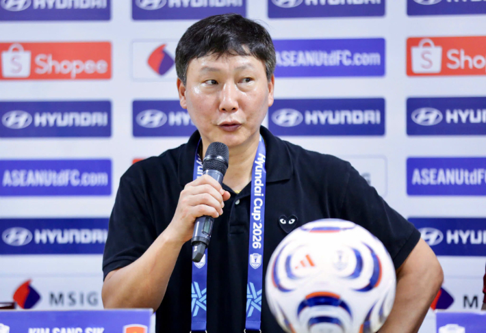 김상식 감독. 베트남축구협회 페이스북