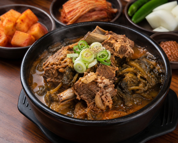 뼈해장국 AI이미지 캡처