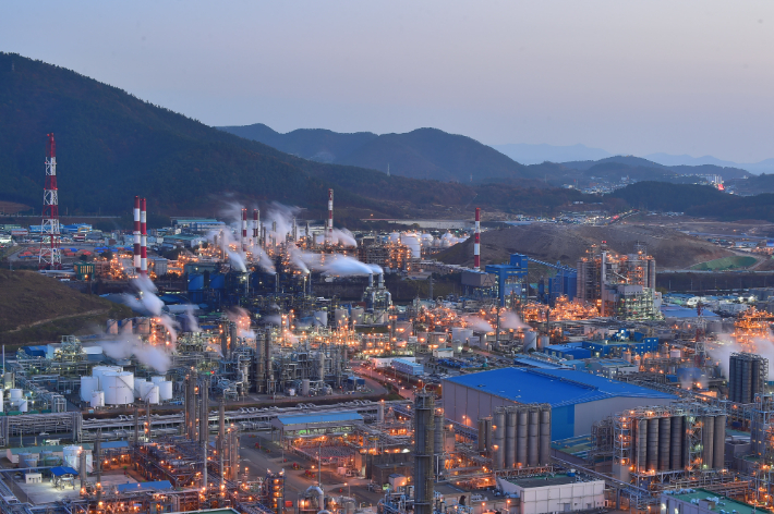 여수산단. 통합특별시 제공