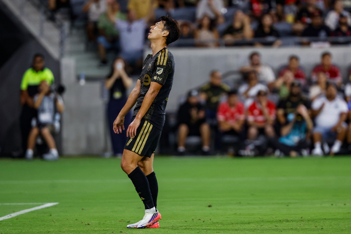 LAFC의 손흥민. 연합뉴스 
