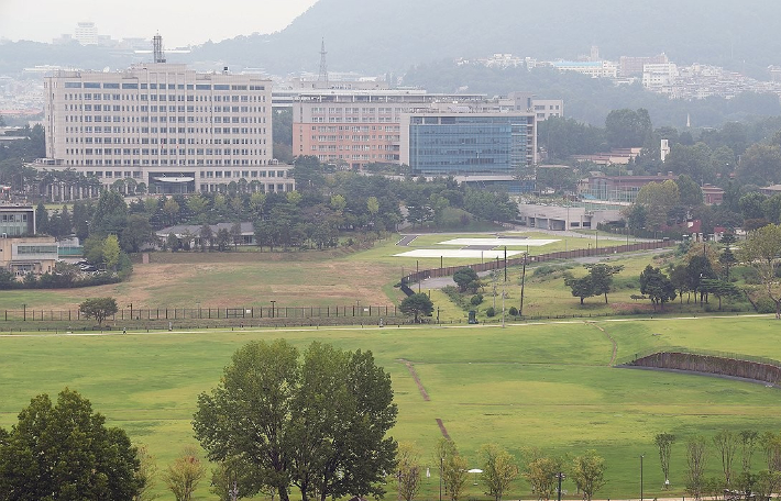 서울 용산구 용산공원 내 용산어린이정원의 모습. 연합뉴스