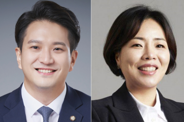 지명직 與최고위원에 '청년' 전용기(왼쪽)·'노동' 권미경. 연합뉴스