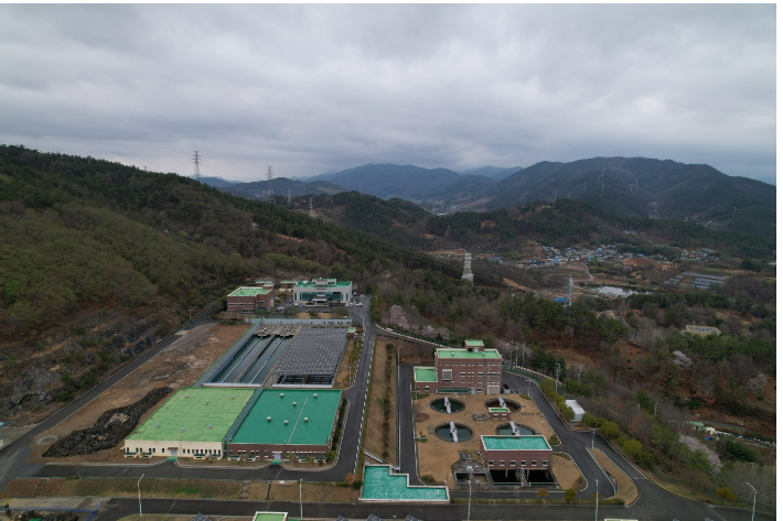 대룡정수장 전경. 순천시 제공