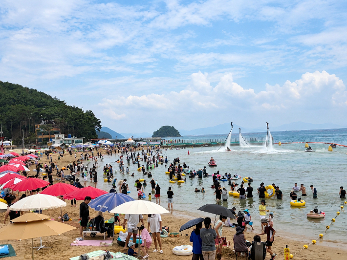 광암해수욕장. 창원시 제공 