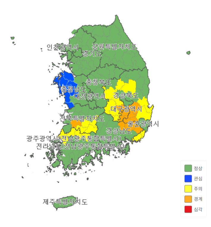국가가뭄정보포털 캡처