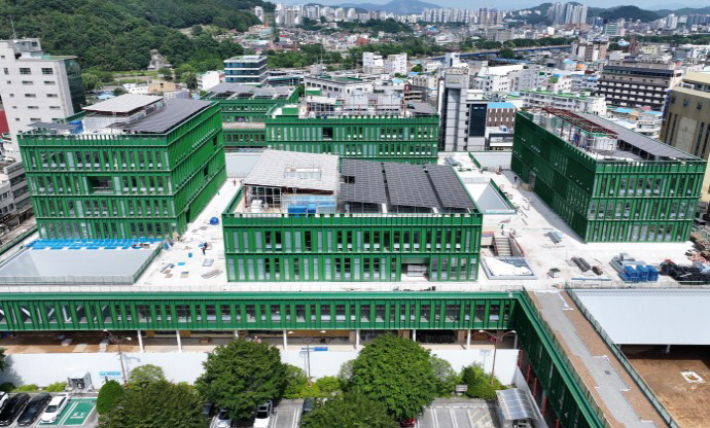 순천시 신청사 전경. 순천시 제공