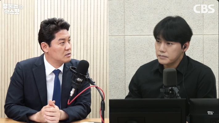 부산CBS 라디오 <부울경 투데이>에 출연한 박상준 강서구청장 