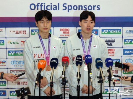 세계선수권 값진 동메달 딴 서승재-김원호