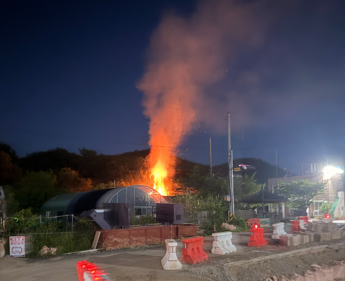여름철 산불. 국립산림과학원 제공