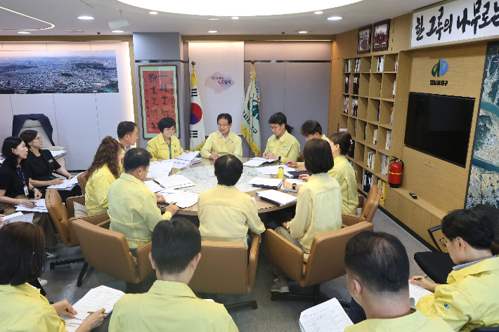지난 21일 달서구가 재정운용 혁신을 위한 일몰사업 보고회를 개최했다. 달서구 제공