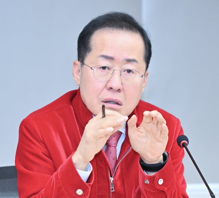 홍준표 전 대구시장. 대구시 제공